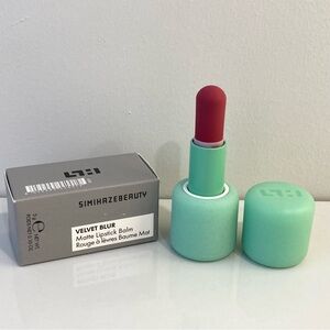 3/$30 SIMIHAZE BEAUTY Velvet Blur Matte Lipstick Balm 02 Roseberry 3g Full Size